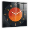 Horloge murale Wallfluent 30x30 cm Aiguilles blanches Lune pleine 1 pcs
