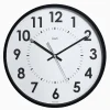 Horloge silencieuse Abylis diamètre 30cm - Noir - Orium