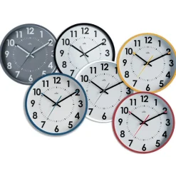 Horloge silencieuse Abylis diamètre 30cm - Noir - Orium
