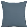 Housse de coussin 100% coton Hiva bleu l.60 x H.60cm GoodHome