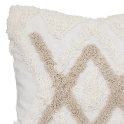 Housse de coussin - coton tufté - 40x40 cm - Atmosphera