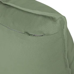Housse de coussin 100% coton Hiva vert kaki clair l.45 x H.45cm GoodHome