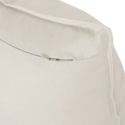 Housse de coussin 100% coton Hiva beige l.60 x H.60cm GoodHome
