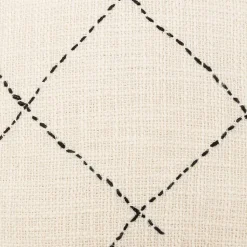 Housse de coussin Atelier en coton 40x40cm beige - Atmosphera