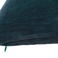 Housse de coussin chenille Isti bleu marine l.45 x H.45cm GoodHome