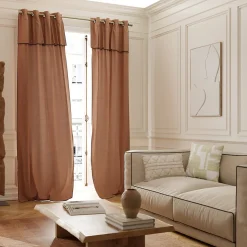 Housse de coussin coton tufté Manille imprimé bohème beige 50 x 30 cm GoodHome