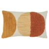 Housse de coussin coton tufté Tageu imprimé géométrique multicouleurs l.50 x H.30 GoodHome