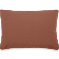Housse de coussin coton 40x60 cm HONO DÉCO marron terre cuite