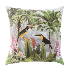 Housse de coussin déco Sweet Bird - 60 x 60 Douceur d'Intérieur