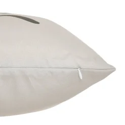 Housse de coussin d'extérieur Tileo 40x40cm motif feuille beige et vert - Atmosphera