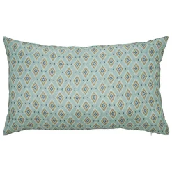 Housse de coussin d'extérieur Lilio vert céladon 30x50cm - Atmosphera