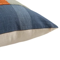 Housse de coussin en coton Deoli imprimé géométrique multicouleurs l.45 x H.45cm GoodHome