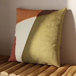 Housse de coussin en coton Toplo multicouleurs l.50 x H.50cm GoodHome