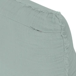 Housse de coussin en coton Jalna bleu celadon L.45 x l.45cm GoodHome