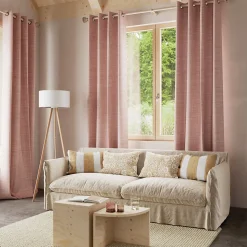 Housse de coussin en coton Alsina fleuri beige l.50 x H.30cm GoodHome