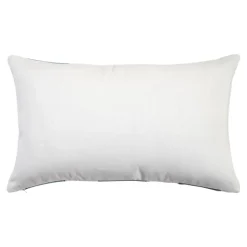 Housse de coussin en coton Kolar rayures vert et blanc l.50 x H.30cm GoodHome
