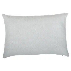 Housse de coussin en coton Suau gris chiné l.60 x H.40cm GoodHome