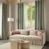 Housse de coussin jacquard effet tweed Vilna beige l.50 x H.30 GoodHome