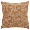 Housse de coussin Jeni chenille marron 40x40cm - Atmosphera
