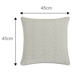 Housse de coussin Jind beige l.45 x H.45cm GoodHome