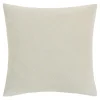 Housse de coussin Makati blanc cassé l.45 x H.45cm GoodHome