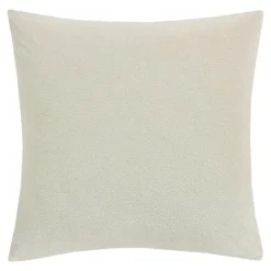 Housse de coussin Makati blanc cassé l.45 x H.45cm GoodHome