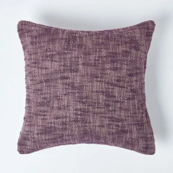 Housse de coussin mauve nirvana 60 x 60 cm - HOMESCAPES