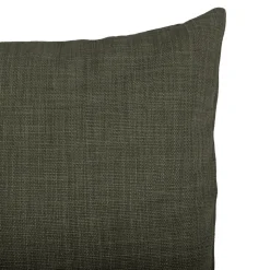 Housse de coussin Novan kaki l.60 x H.40cm GoodHome