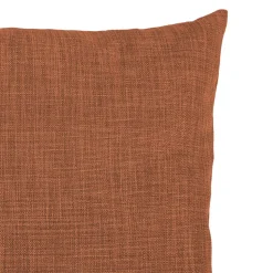 Housse de coussin Novan terracotta l.60 x H.40cm GoodHome