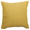 Housse de coussin Pahea jaune l.45 x H.45cm GoodHome