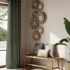 Housse de coussin Patan feuillage vert l.45 x H.45cm GoodHome