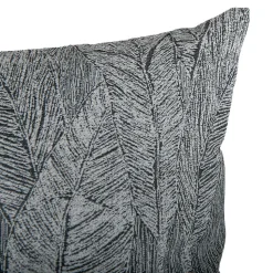 Housse de coussin Patan feuillage vert l.45 x H.45cm GoodHome