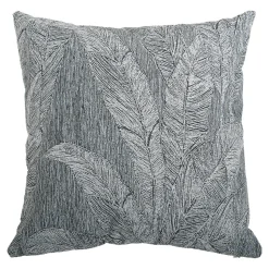 Housse de coussin Patan feuillage vert l.45 x H.45cm GoodHome
