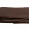 Housse de coussin pour palette de dimensions 120x50x10cm housse de coussin avec fermeture éclair taie d'oreiller marron