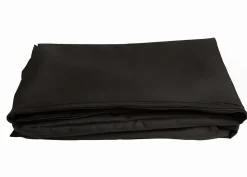 Housse de coussin pour palette de dimensions 120x60x10cm housse de coussin avec fermeture éclair taie d'oreiller noir