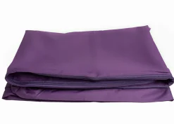Housse de coussin pour palette de dimensions 120x40x10cm housse de coussin avec fermeture éclair taie d'oreiller violet