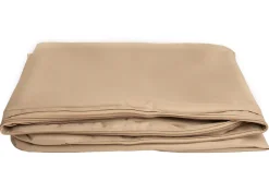 Housse de coussin pour palette de dimensions 120x80x10cm housse de coussin protection avec fermeture éclair taie d'oreiller beige