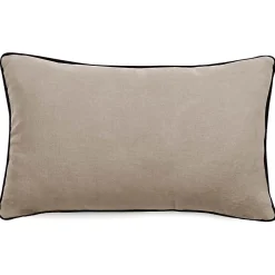 Housse de coussin PRELUDE 30x50 cm lin et coton lavé beige Chanvre