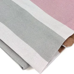 Housse de coussin pur coton 40x60 cm cm collection ATHOS rose