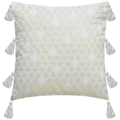 Housse de coussin Shine - coton - blanc - 40x40 cm - Atmosphera