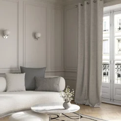 Housse de coussin Tawau blanc l.45 x H.45cm GoodHome