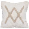 Housse de coussin tufté 40x40 cm