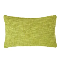 Housse de coussin vert nirvana 30 x 50 cm - HOMESCAPES