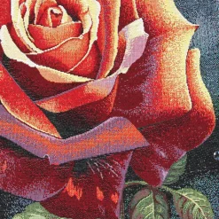 Housse de coussin 45x45 cm ADRANO Rose chatoyante polycoton acrylique