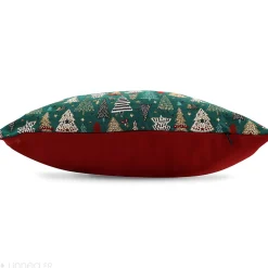 Housse de coussin 40x40 cm CELEBRATION Vert Epicea