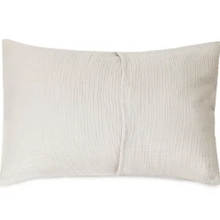 Housse de coussin 40x60 cm coton collection PAROS beige ficelle