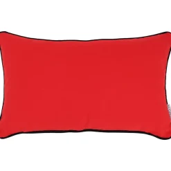 Housse de coussin 30x50 cm MONTSEGUR rouge Tomate