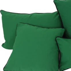 Housse de coussin 50x50 cm MONTSEGUR vert Sapin
