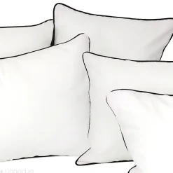 Housse de coussin 30x60 cm MONTSEGUR Blanc