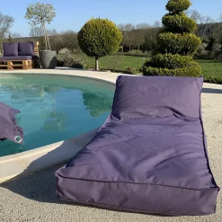Housse de matelas bain de soleil (160x65 cm - Violet aubergine)